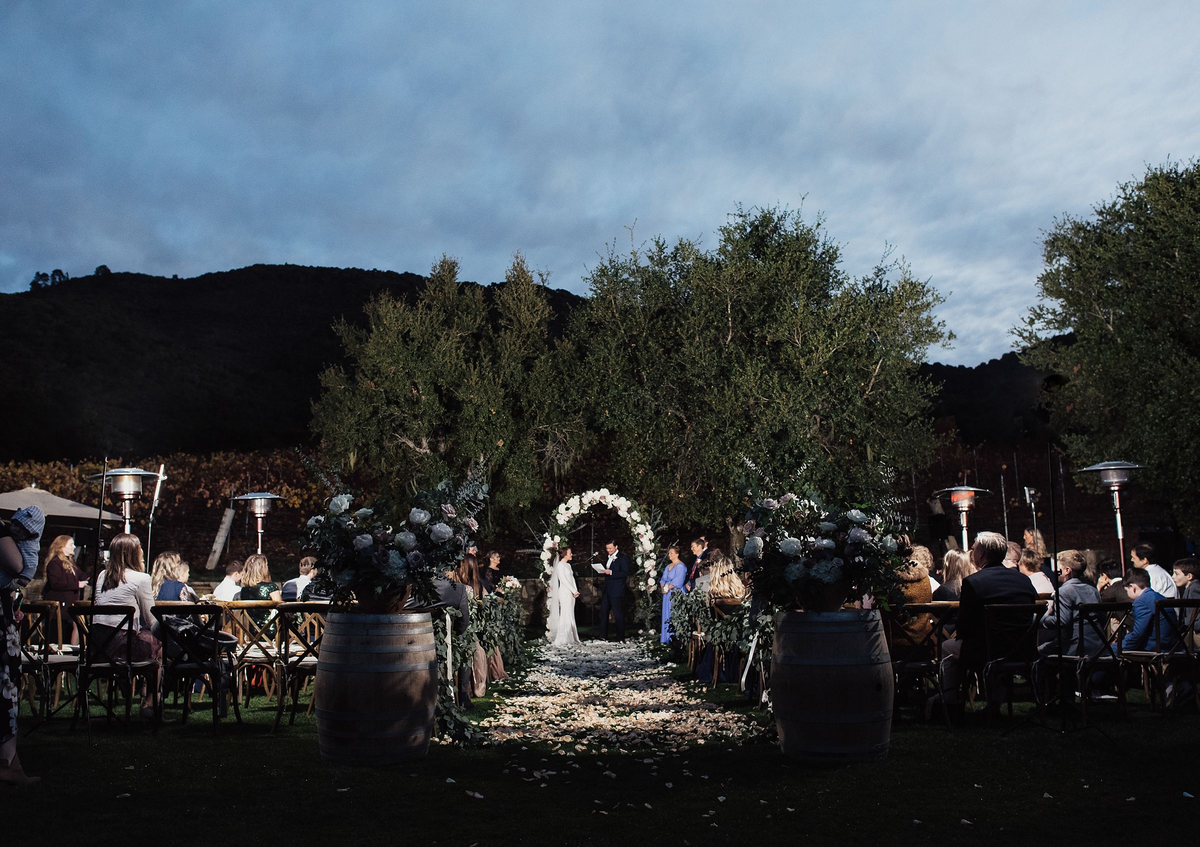 carmel valley ranch wedding ceremony